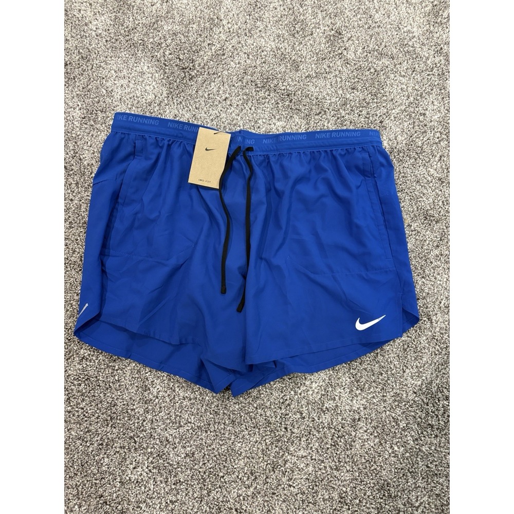 Nike Stride Men's‎ Dri-FIT 5'' Brief-Lined Running Shorts NWT stretch XXL Blue